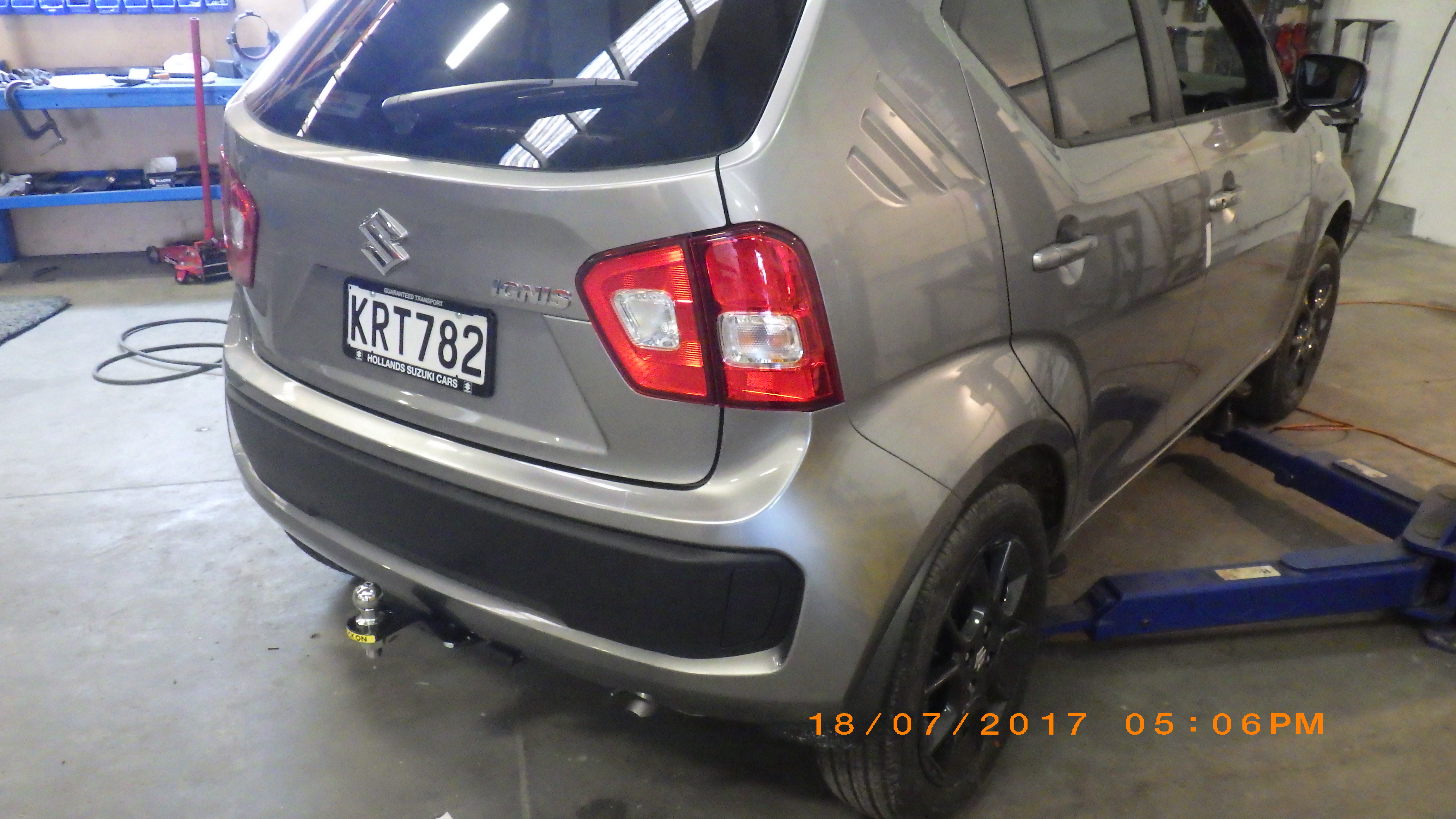 SUZUKI IGNIS HATCHBACK 2016 CURRENT TOWBAR